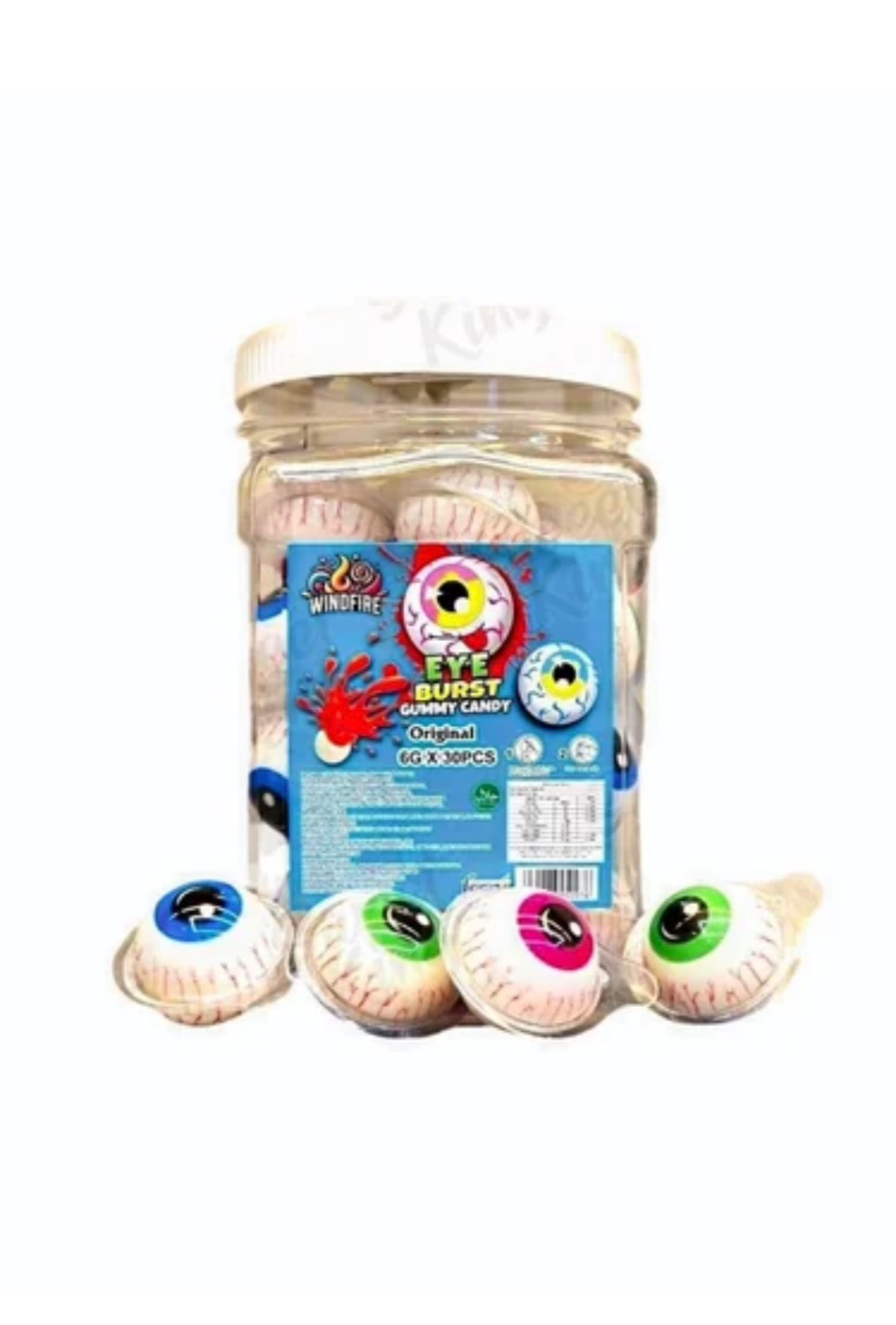 Eye Burst Gummy Candy